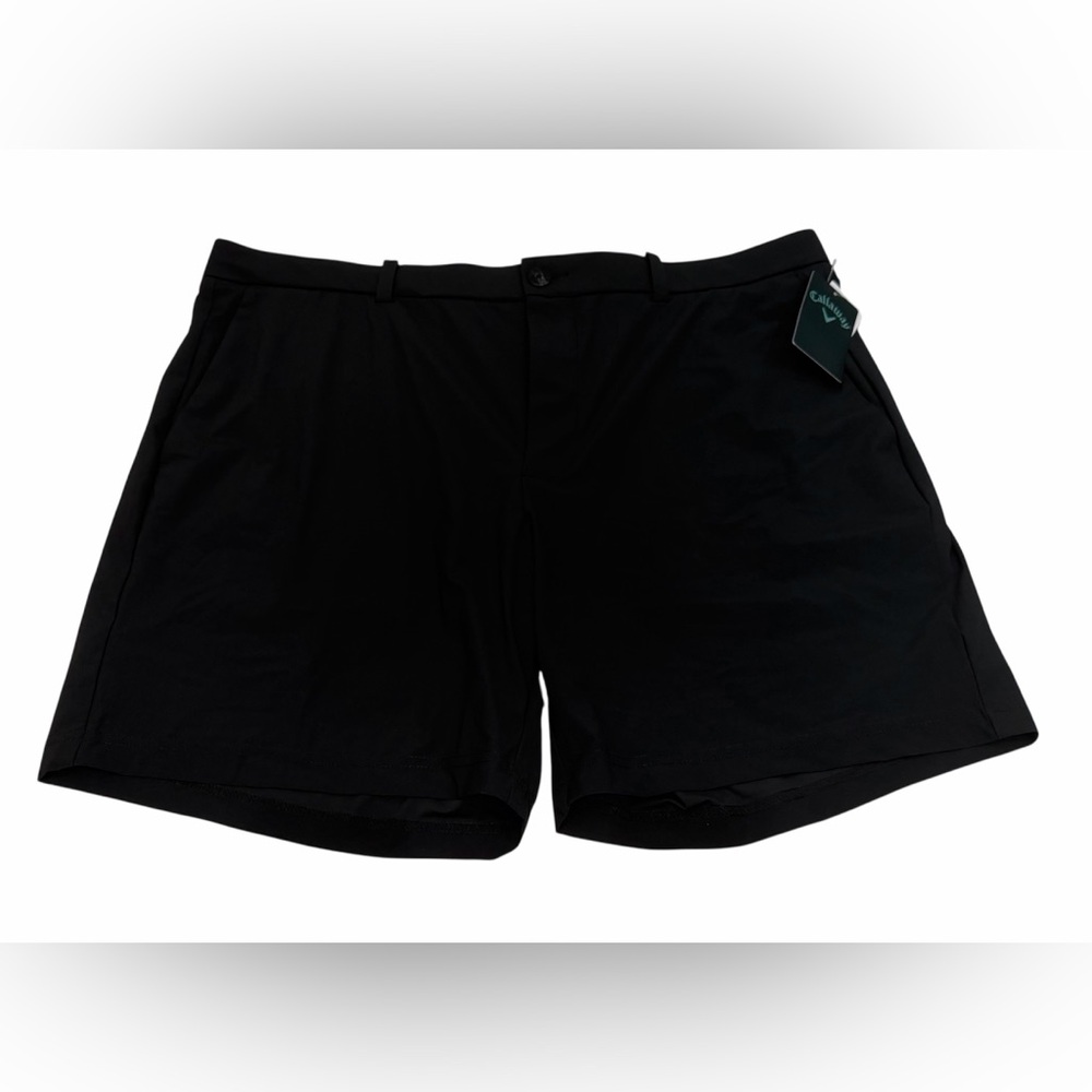 Callaway Men's‎ Opti-Dri Stretch Golf Shorts Black Sz 40 Inseam 7” NWT